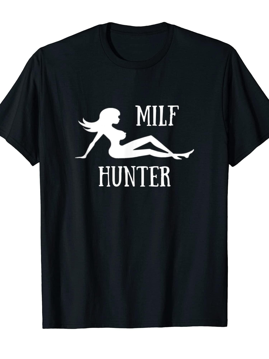 Milf Hunter Hot Moms T-shirt Milf 220gsm Cotton Round Neck Short Sleeve Casual Henley Shirt Men T-shirt