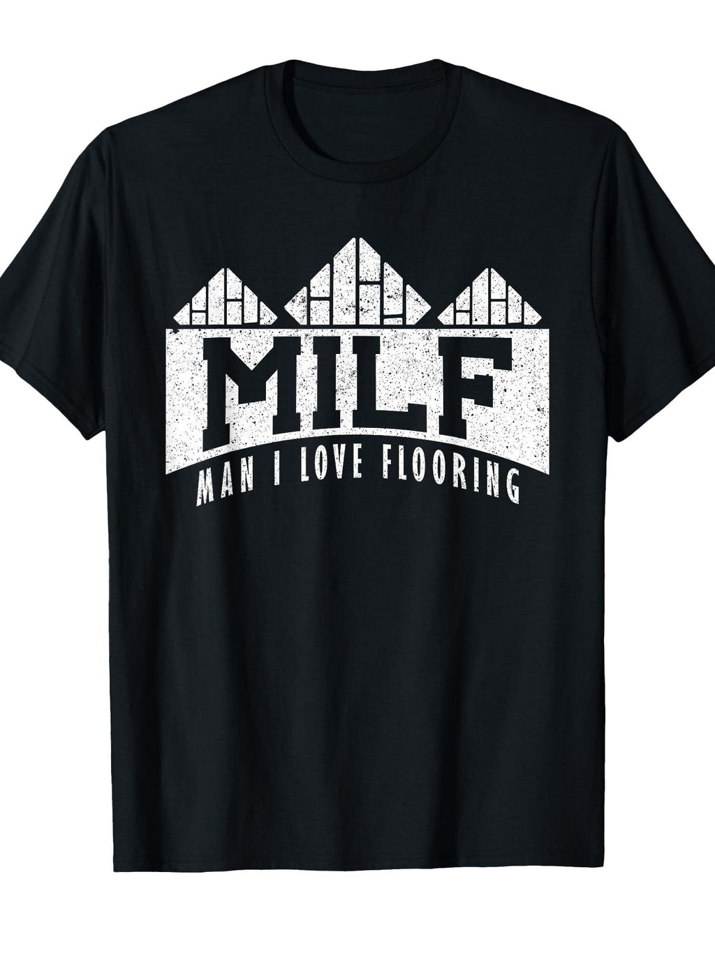 Flooring, Craft Milf Man I Love Flooring T-shirt Milf 220gsm Cotton Round Neck Short Sleeve Casual Henley Shirt Men T-shirt